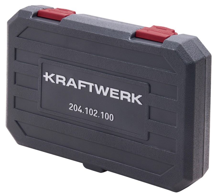 KRAFTWERK BASIC LINE Steckschlüssel-Satz 3/8 Zoll, 26-teilig, im Koffer