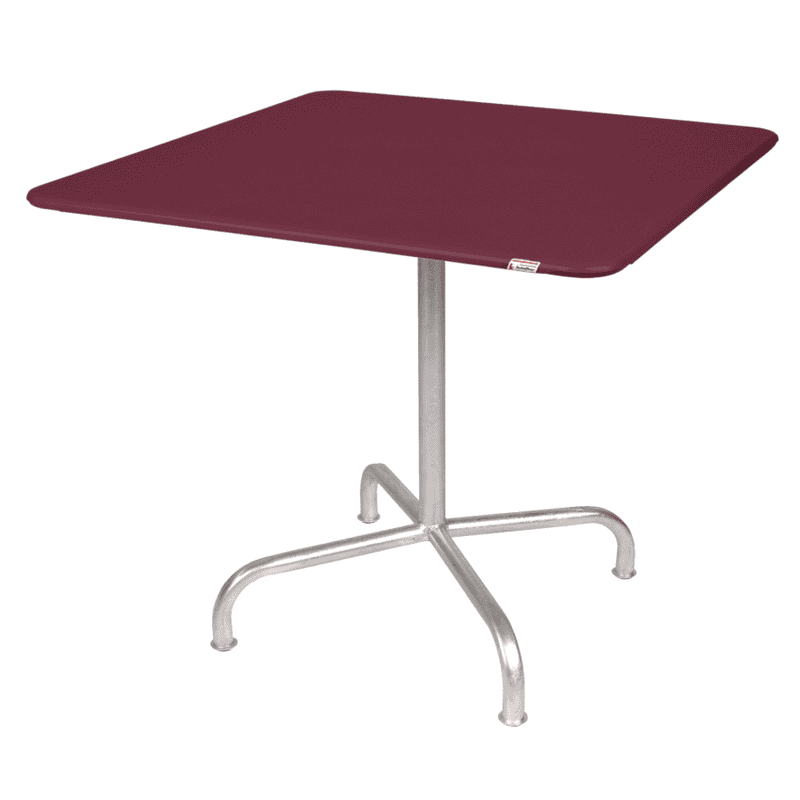 Schaffner Table de jardin Rigi, châssis en tube d'acier galvanisé à chaud, en diverses exécutions