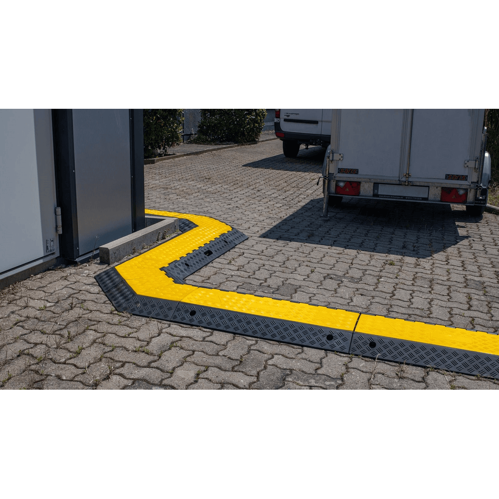 Kabelbrücke mit Deckel, 2 bis 5 Kanäle, gerade oder Winkelstück