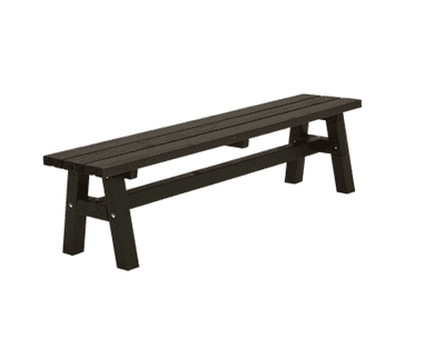 Banc en planches Country, diverses couleurs, 1770 x 370 x 460 mm