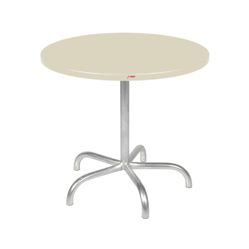 Schaffner table de jardin ronde Säntis, Ø 800 mm, en diverses couleurs