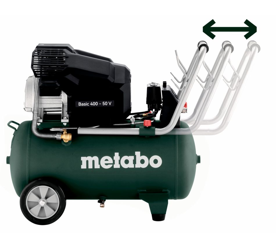 Metabo Compresseur Basic 400-50 V, réservoir de 50 l 2300 W
