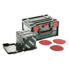 Metabo Set d'abrasifs "multi-hole" metaBOX Ø 150 mm, bois + métal