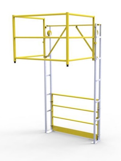 Barrière écluse de sécurité / sas à palettes, Type C 