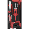 KRAFTWERK PRO LINE EVA Insert pour outil de coupe, 200 x 400 mm, 21 pièces