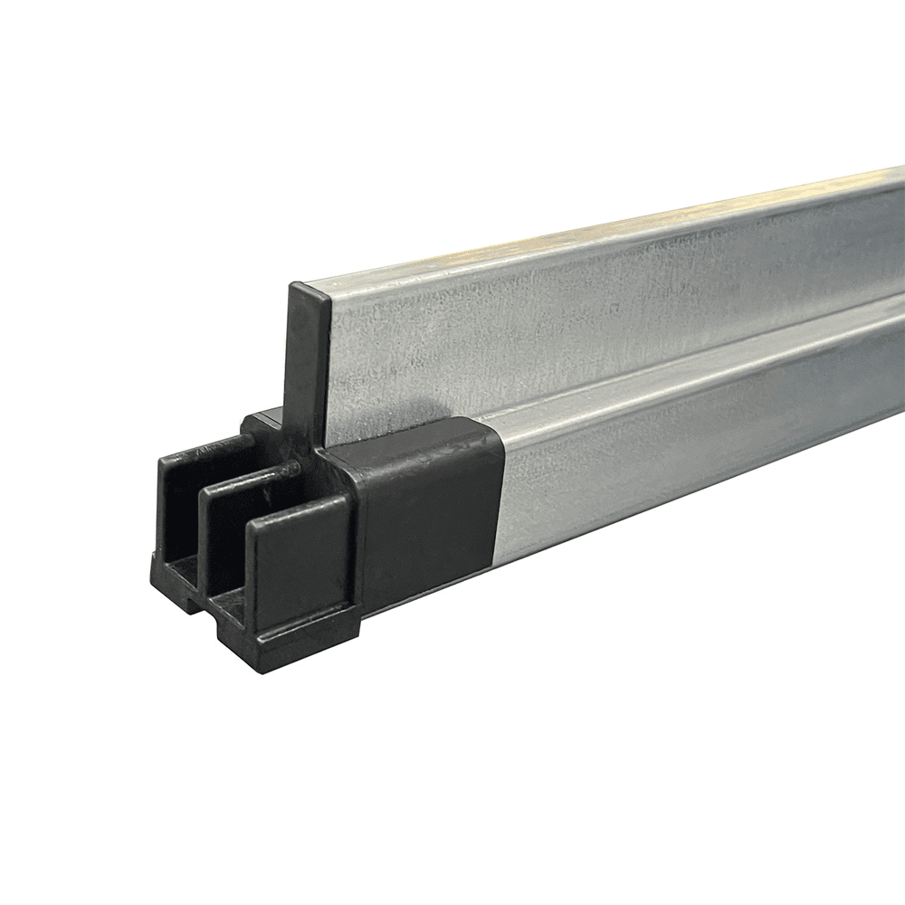 Schulte rail de guidage pour rayonnage d'attente, 1300 mm