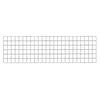 Schulte Paroi arrière en treillis métallique pour rayonnages à tablettes, zingué brillant, en diverses tailles