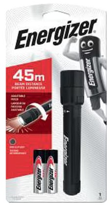 Taschenlampe Energizer X Focus, LED, Betriebszeit 45 h, Batteriebetrieben