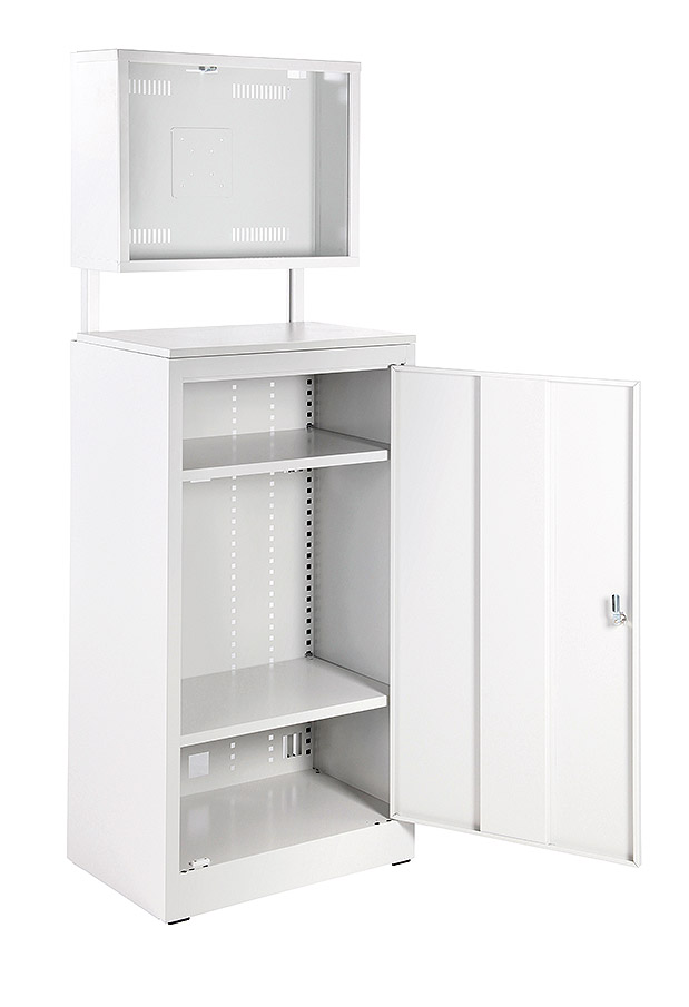 Armoire informatique en différentes versions | protection du matériel informatique contre la poussière et les dommages | mobile ou fixe