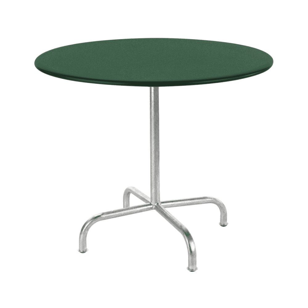 Schaffner Table de jardin ronde Rigi, résistante aux intempéries, rabattable et stable, en diverses exécutions