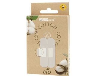 Bio-Baumwollpflaster, WUNDmed, 02-105, 19 x 63 mm, 10 Stück