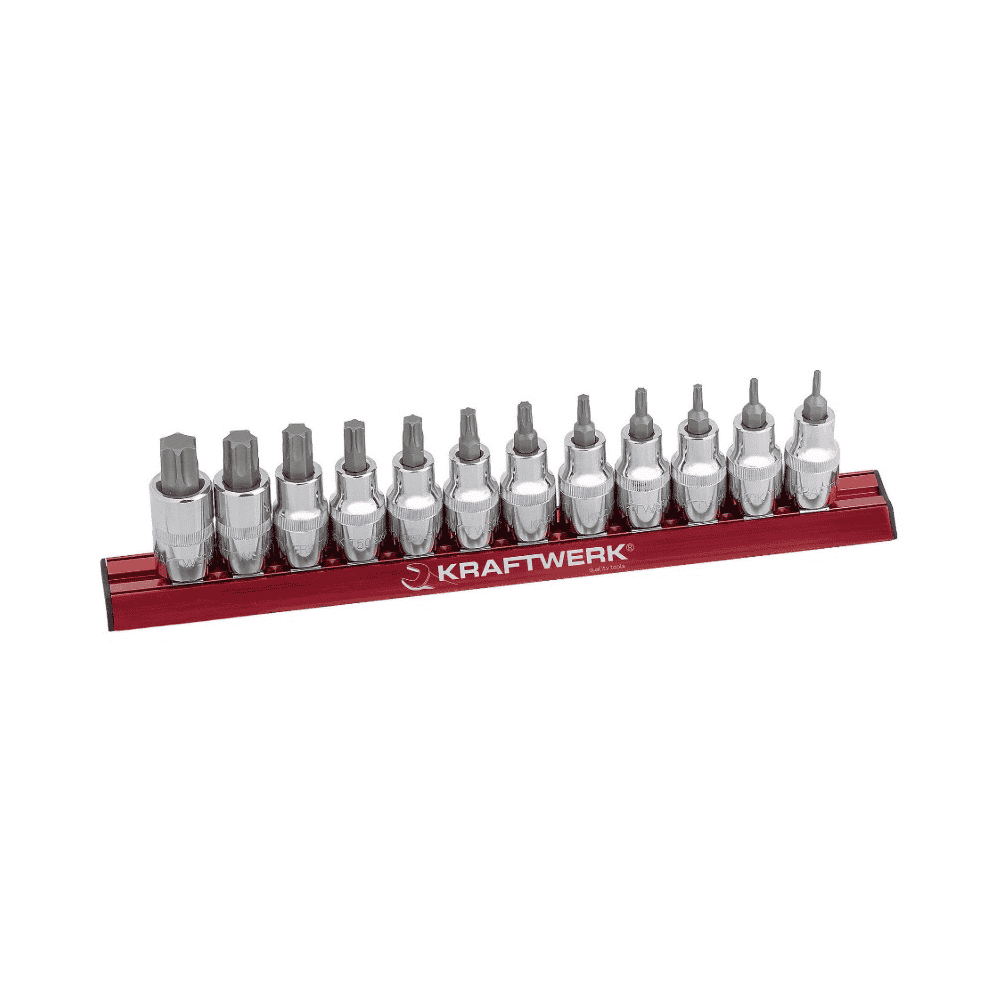 KRAFTWERK PRO LINE TX-Bit-Stecknuss-Satz MAGALU 1/2", 12-teilig