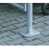 Containerplatz / Sichtschutz für Mülltonnen aus Streckmetall, diverse Längen
