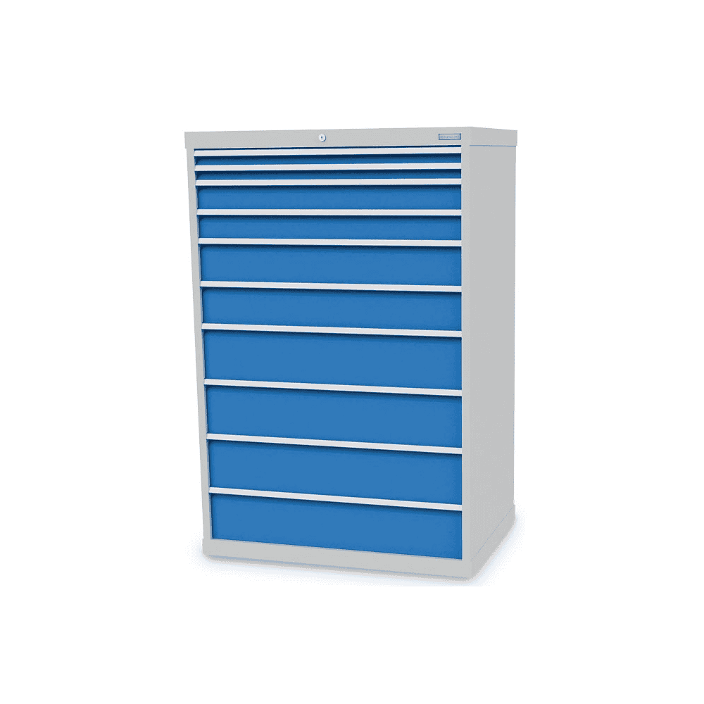 Bedrunka+Hirth Armoire à tiroirs, profondeur 736 mm, R 36-24, nombre de tiroirs 10