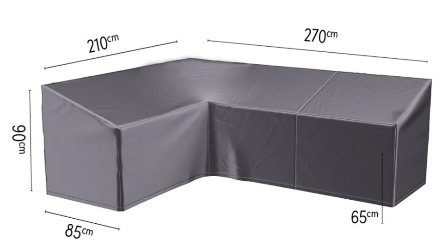 Platinum AeroCover Schutzhülle Lounge L-Form, links, LxLxBxH 2700 x 2100 x 850 x 650/900 mm