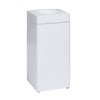 Poubelle carrée auto-extinguible de 51 l, ignifuge, disponible en 2 couleurs