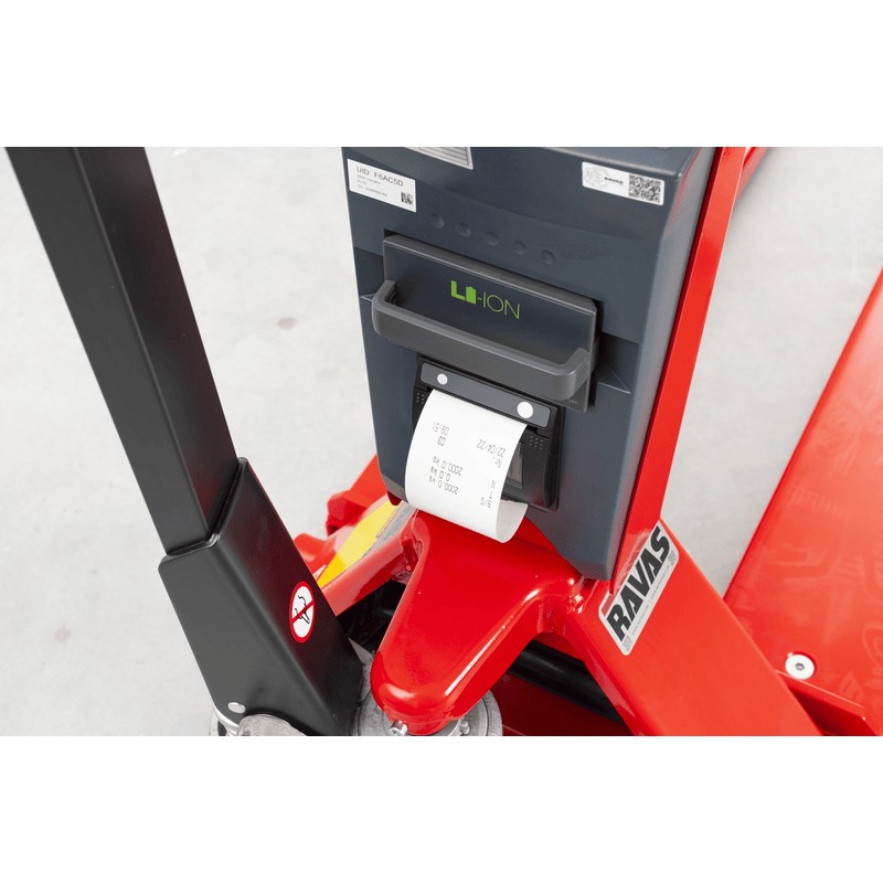 RAVAS Thermodrucker 12V - Zubehör zu Handhubwagen mit Waage 3200 und 5200