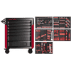 KRAFTWERK PRO LINE Chariot d'atelier PT800 7 tiroirs avec PB, outils inclus, 290 pièces