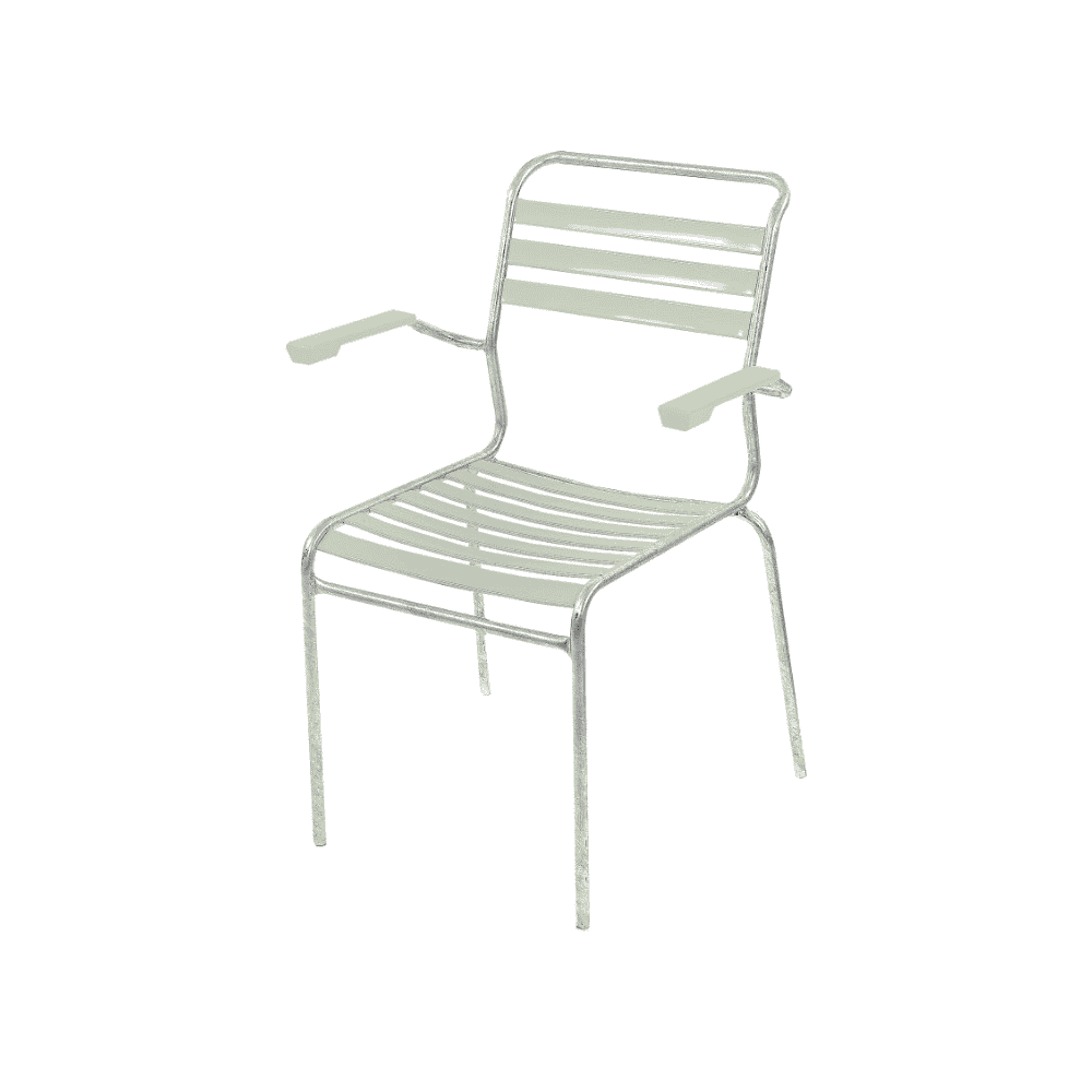Schaffner Chaise de jardin Säntis, structure en tube d'acier, en diverses exécutions