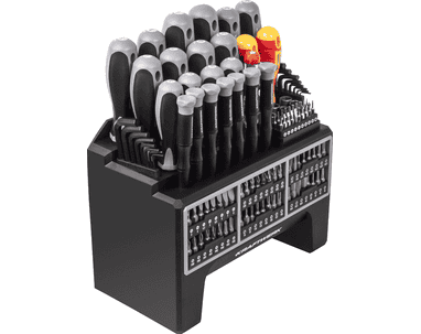 KRAFTWERK Schraubendreher- und Bit-Set, 114-teilig, Komplett-Werkzeugset