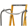 MEGASTEP Glasfaser-Plattformleiter, Tragkraft 150 kg, Plattformhöhe 850 mm
