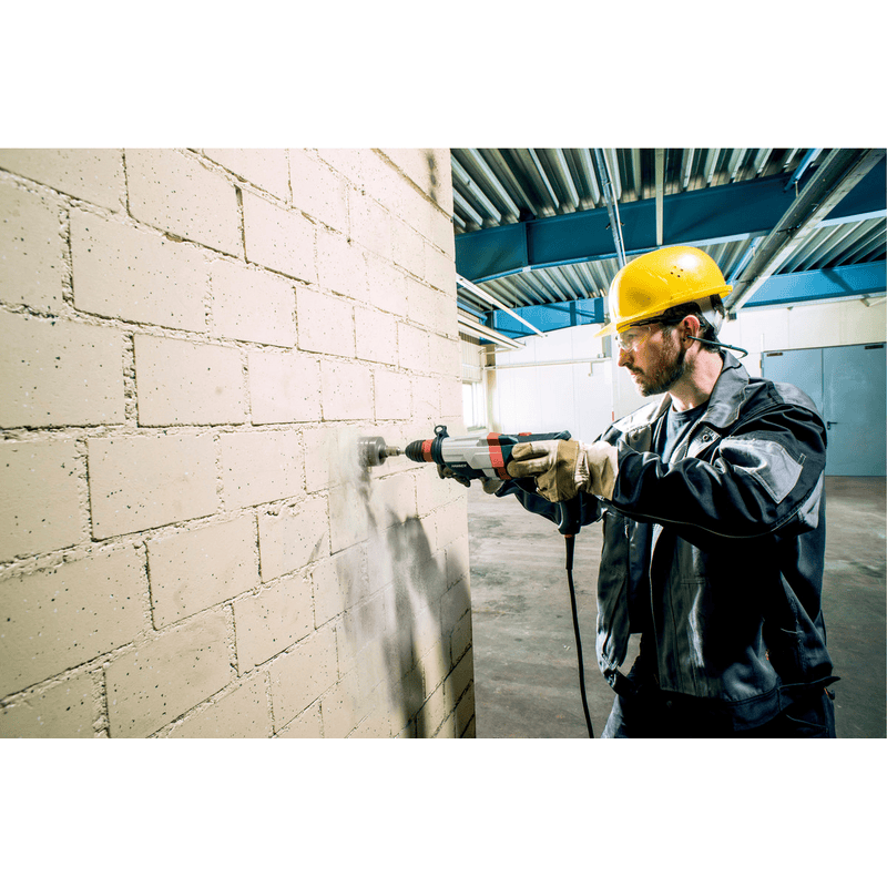Metabo Multihammer UHEV 2860-2 Quick, 1100 Watt, mit metaBox 145 L und SDS-plus-Bohrer- / Meisselsatz (10-tlg.)