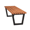 PLUS Siesta Living Banc / table, longueur 150 cm, disponible en deux couleurs