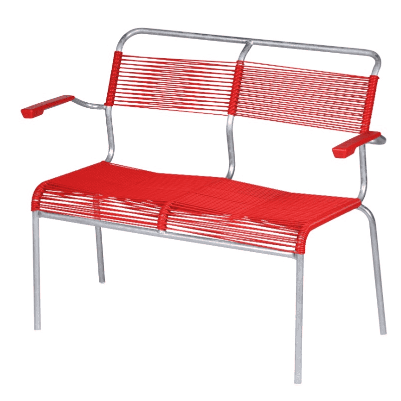 Schaffner Spaghetti Banc 2 places SÄNTIS, en divers modèles
