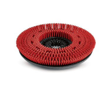 Kärcher Brosse-disque, moyen, rouge, 355 mm