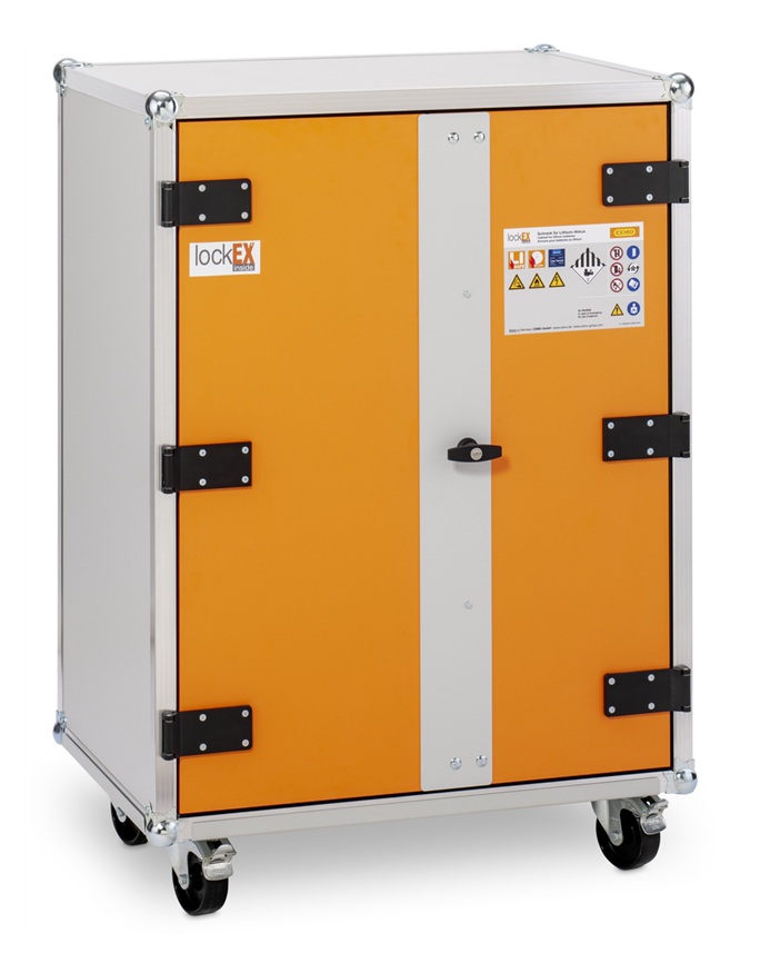 Cemo Akku-Lade- und Lagerschrank 8/10 Basic LockEX 2.0, diverse Ausführungen
