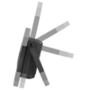 Steffen LED Akku-Arbeitsstrahler 25 W, 3'000 lm, 6500 K, 3-stufig dimmbar, IP54, schwarz/grau