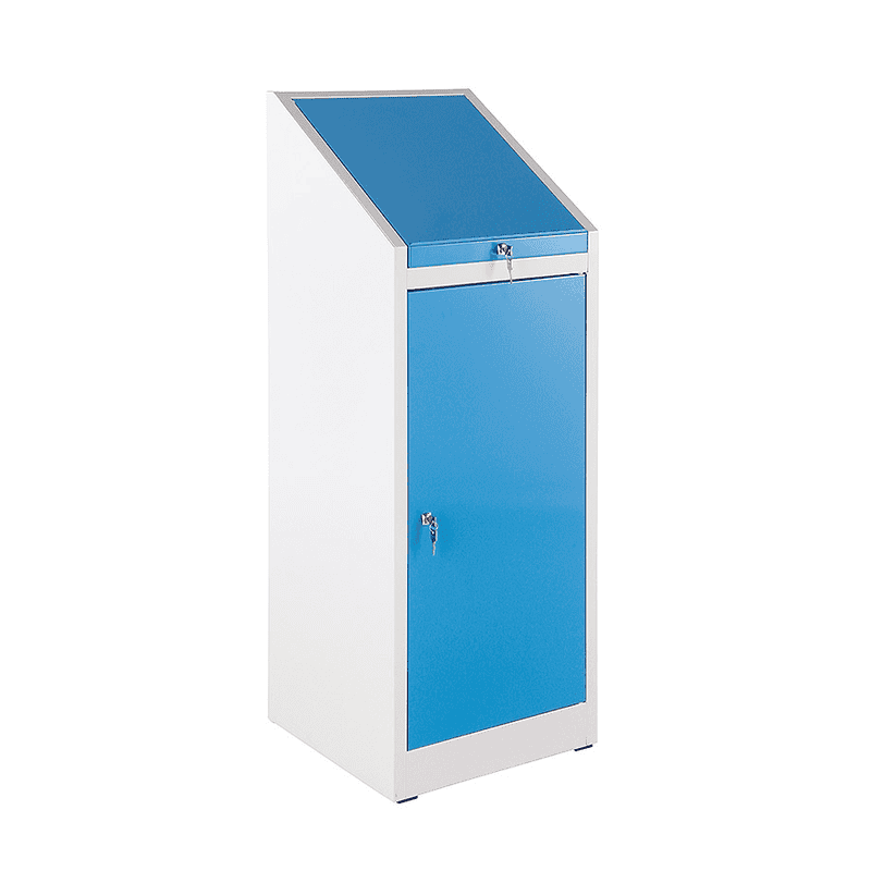 Stehpult, praktisches Werkstattpult, wahlweise mit Räder und Schublade, kompakte Abmessungen 500 x 500 mm, belastbar bis 200 kg