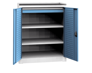 Werkstattschrank universal mit Arbeitsfläche