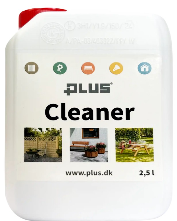 PLUS Nettoyant pour bois, 2,5 litres, à base d'eau