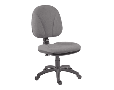 ESD-Bürodrehstuhl, ohne Armlehnen mit Gasfeder-Höhenverstellung, 575 x 450 mm