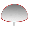 Miroir de sécurité Explorer en acrylique, testé par le TÜV et résistant au vent, en 2 tailles