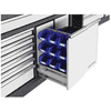 KRAFTWERK MOBILIO Armoire à tiroirs avec 7 tiroirs et 2 coulissants, L x P x H 1360 x 458 x 910 mm