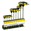 Proxxon L-Griff-Schraubendrehersatz, 10-teilig, HX mit Halter TX 8/10/15/20/25/27/30/40/45/50