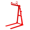 Fourche de grue Special avec équilibrage manuel de la charge, capacité de charge 600–800 kg, acier peint