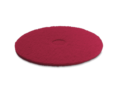 Kärcher Pad, moyennement souple, rouge, 280 mm, 5 pièces