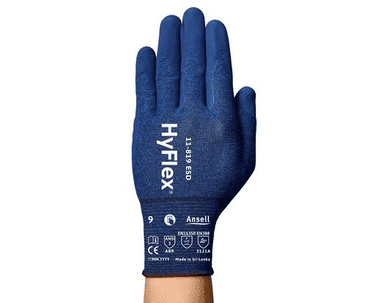 Mechanikschutzhandschuhe Ansell HyFlex 11-819, EN388 3121A, ESD/Touchscreen, Grösse 7–11