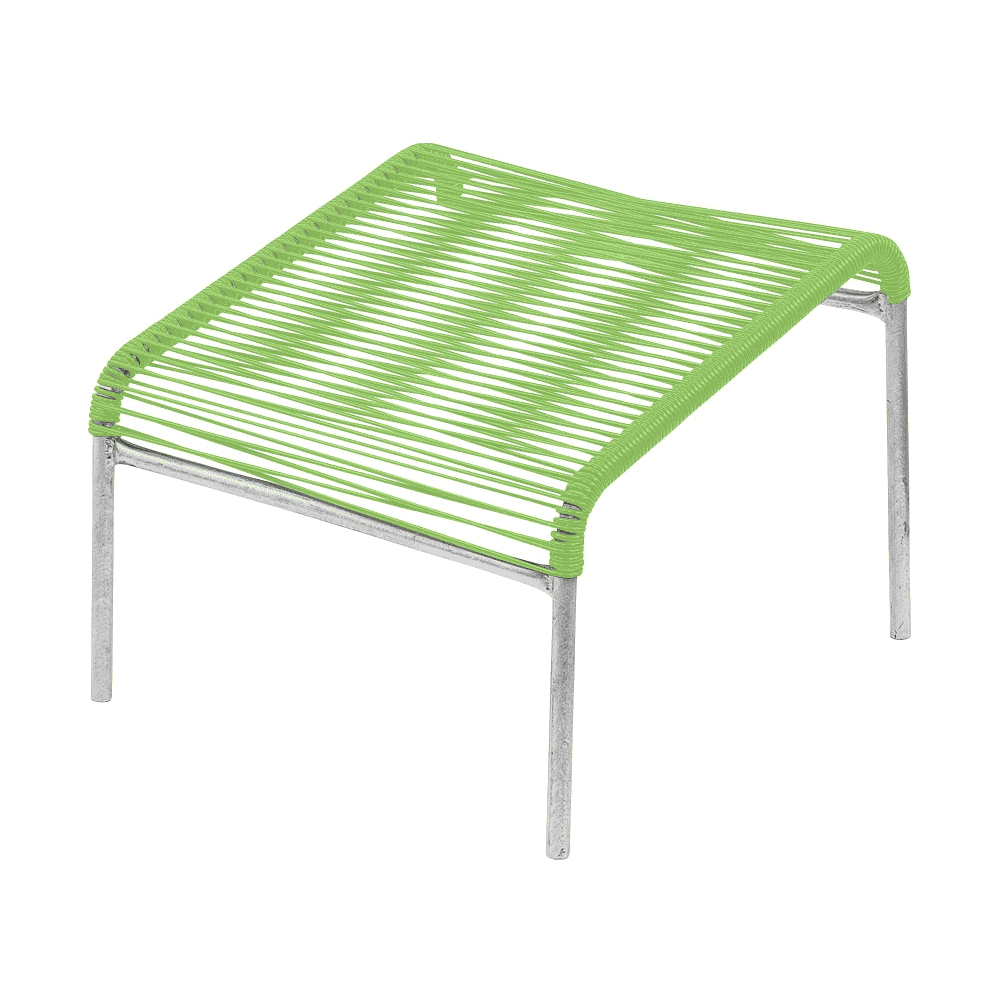 Schaffner Tabouret à spaghetti Säntis, l x p x h 480 x 500 x 300, en diverses couleurs