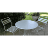Schaffner Chaise de jardin de jardin SÄNTIS, revêtement par poudre, en diverses exécutions