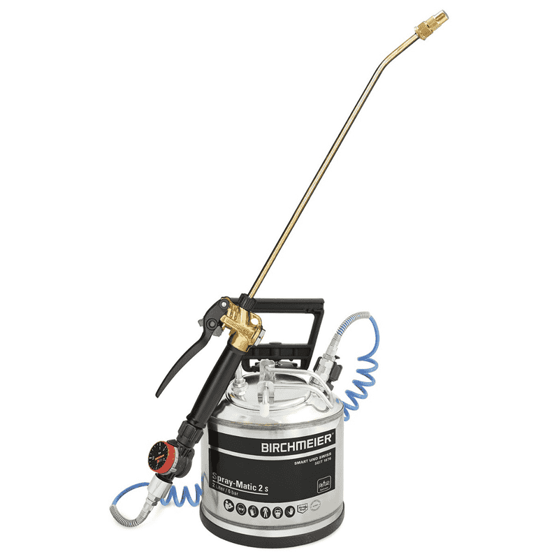 Birchmeier Pulvérisateur à pression Spray-Matic 2 S, avec raccordement à l'air comprimé et PR 3, capacité 2 l