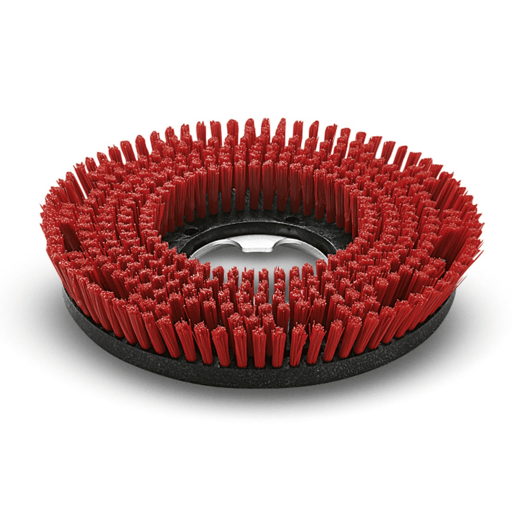 Kärcher Brosse à disque, moyenne, rouge, diamètre 230 mm, 2 pièces, pour autolaveuse K-Mop 46 Bp
