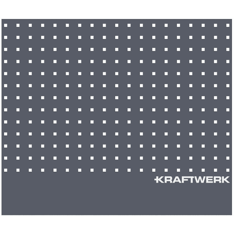 KRAFTWERK Panneau arrière pour chariot d'atelier BASIC LINE, perforé, avec matériel de fixation