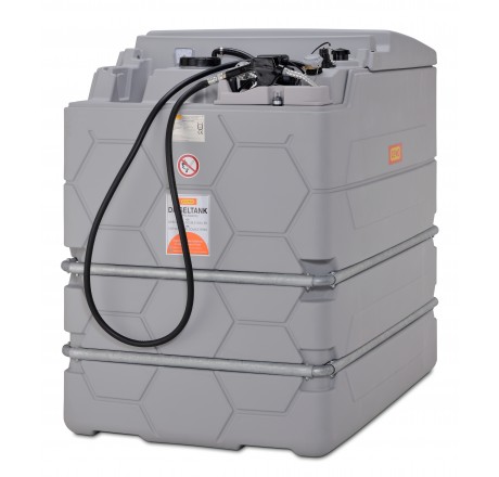Dieseltank CUBE von CEMO mit Elektropumpe 230 V für den Innenbereich, 1500 - 7500 l Inhalt