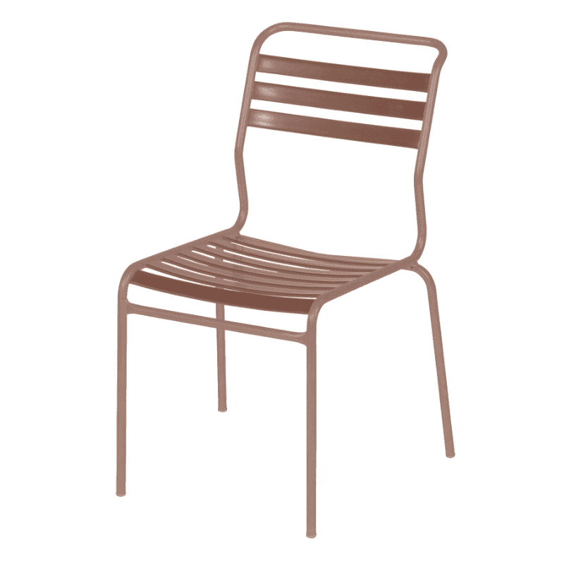 Schaffner Chaise de jardin de jardin SÄNTIS, revêtement par poudre, en diverses exécutions