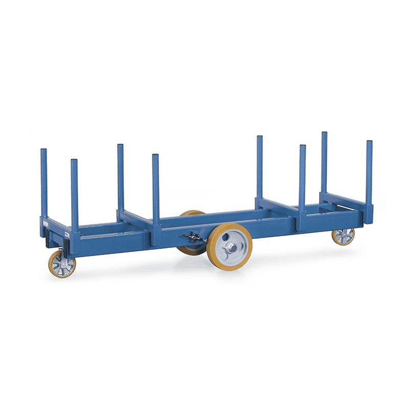 Langmaterial-Wagen mit Rungen, Tragkraft 3000 kg