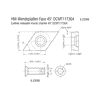 Metabo Affleureuse KFM 9-3 RF, 900 watts